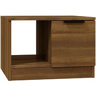 Shumee Konferenční stolek hnědý dub 50 × 50 × 36 cm kompozitní dřevo - Konferenční stolek