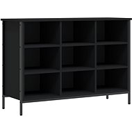 Shumee Botník 100 × 35 × 70 cm, černý - Botník