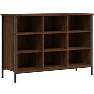 Shumee Botník 100 × 35 × 70 cm, hnědý dub - Botník