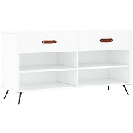 Shumee Botník 102 × 35 × 55 cm, 829708, bílý - Botník