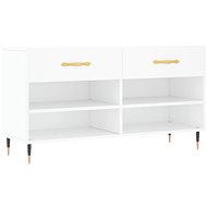 Shumee Botník 102 × 35 × 55 cm, 829716, bílý - Botník