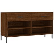 Shumee Botník 102 × 35 × 55 cm, hnědý dub - Botník