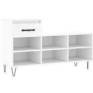 Shumee Botník 102 × 36 × 60 cm, 831364, bílý - Botník