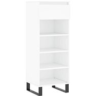 Shumee Botník 40 × 36 × 105 cm, bílý - Botník