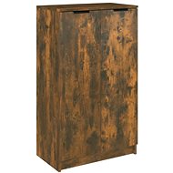 Shumee Botník 59 × 35 × 100 cm, kouřový dub - Botník