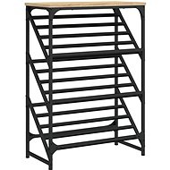 Shumee Botník 60 × 30 × 85 cm, dub sonoma - Botník