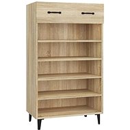 Shumee Botník 60 × 35 × 105 cm, dub sonoma - Botník