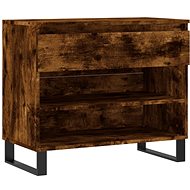 Shumee Botník 70 × 36 × 60 cm, kouřový dub - Botník