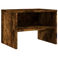 Shumee bedside table smoked oak 40 × 30 × 30 cm composite wood - Night Stand