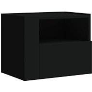 Shumee wall-mounted bedside tables 2 pcs, white 45 × 30 × 35 cm - Night Stand