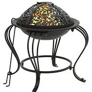 SHUMEE Ohniště s pohrabáčem 49 cm ocel - Fireplace
