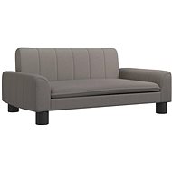 Shumee Sofa for dogs taupe 70 × 45 × 30 cm textile - Pet Bed