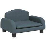 Shumee Dog bed dark grey 50 × 40 × 30 cm textile - Pet Bed