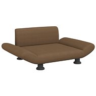 Shumee Dog bed brown 70 × 45 × 28 cm textile - Pet Bed