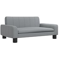 Shumee Sofa for dogs light grey 70 × 45 × 30 cm textile - Pet Bed
