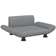 Shumee Dog bed light grey 70 × 45 × 28 cm textile - Pet Bed