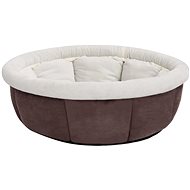 Shumee Dog bed 59 × 59 × 24 cm brown - Pet Bed