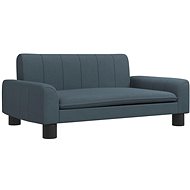 Shumee Sofa for dogs dark grey 70 × 45 × 30 cm textile - Pet Bed