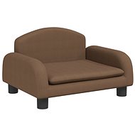 Shumee Dog bed brown 50 × 40 × 30 cm textile - Pet Bed