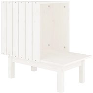 Shumee Cat house white 60 × 36 × 60 cm solid pine wood - Cat Scratcher