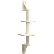 Shumee Wall cat scratcher with post cream 108 cm - Cat Scratcher