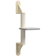 Shumee Wall scratching post for cats light grey 85,5 cm - Cat Scratcher