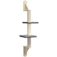Shumee Wall mounted cat scratching post dark grey 108 cm - Cat Scratcher