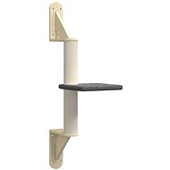 Shumee Wall mounted cat scratcher with post dark grey 85,5 cm - Cat Scratcher