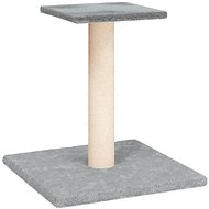 Shumee Cat scratching post with platform light grey 38 cm - Cat Scratcher