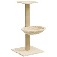 Shumee Cat scratcher with sisal post cream 74 cm - Cat Scratcher