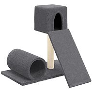 Shumee Cat scratching post with sisal post dark grey 59 cm - Cat Scratcher