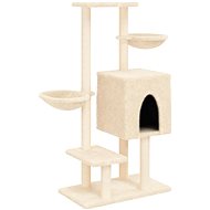 Shumee Cat scratcher with sisal posts cream 117 cm - Cat Scratcher
