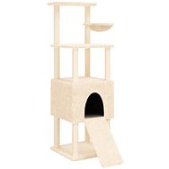 Shumee Cat scratcher with sisal posts cream 153 cm - Cat Scratcher
