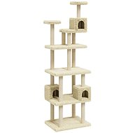 Shumee Cat scratcher with sisal posts cream 188 cm - Cat Scratcher