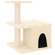 Shumee Cat scratcher with sisal posts cream 48 cm - Cat Scratcher