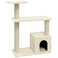 Shumee Cat scratcher with sisal posts cream 70 cm - Cat Scratcher