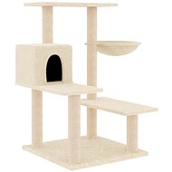 Shumee Cat scratcher with sisal posts cream 82,5 cm - Cat Scratcher