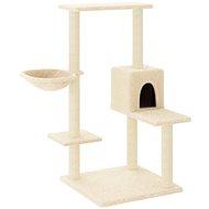Shumee Cat scratcher with sisal posts cream 95 cm - Cat Scratcher