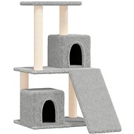 Shumee Cat scratching post with sisal posts light grey 82 cm - Cat Scratcher