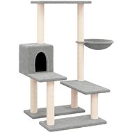 Shumee Cat scratching post with sisal posts light grey 94,5 cm - Cat Scratcher
