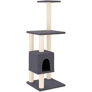 Shumee Cat scratching post with sisal posts dark grey 104 cm - Cat Scratcher