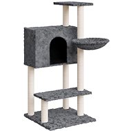 Shumee Cat scratcher with sisal posts dark grey 108,5 cm - Cat Scratcher