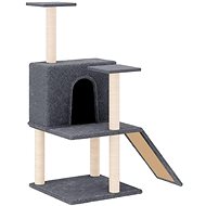 Shumee Cat scratching post with sisal posts dark grey 109 cm - Cat Scratcher