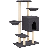 Shumee Cat scratching post with sisal posts dark grey 117 cm - Cat Scratcher