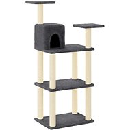 Shumee Cat scratcher with sisal posts dark grey 118,5 cm - Cat Scratcher