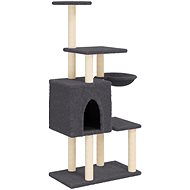 Shumee Cat scratching post with sisal posts dark grey 131 cm - Cat Scratcher