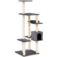 Shumee Cat scratching post with sisal posts dark grey 142 cm - Cat Scratcher