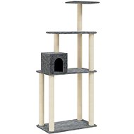 Shumee Cat scratching post with sisal posts dark grey 147 cm - Cat Scratcher