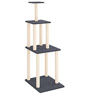 Shumee Cat scratching post with sisal posts dark grey 149 cm - Cat Scratcher