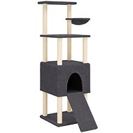 Shumee Cat scratching post with sisal posts dark grey 153 cm - Cat Scratcher
